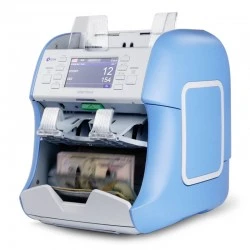 Masina de sortat bancnote Kisan Newton3-V, 4.3-inch LCD Touch, UV, IR, 2CIS, MG, US, MIX
