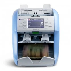 Masina de sortat bancnote Kisan Newton3-V, 4.3-inch LCD Touch, UV, IR, 2CIS, MG, US, MIX